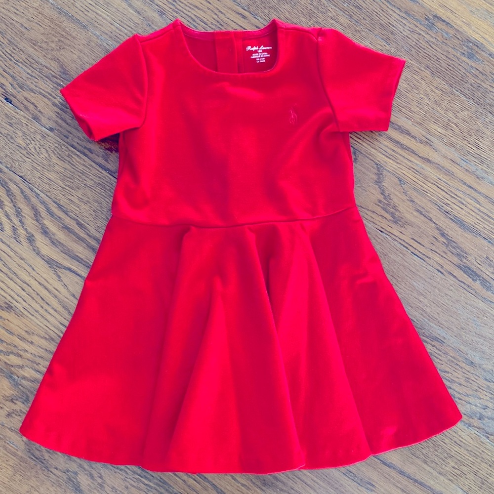 Ralph Lauren Flounce dress